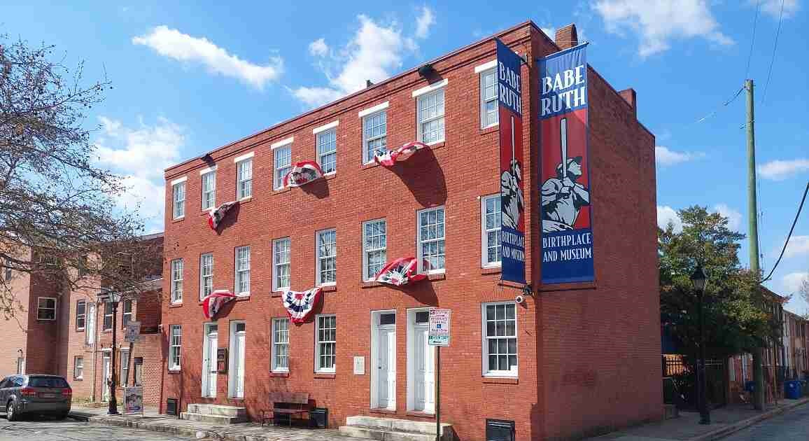 The Babe Ruth Museum in Baltimore Maryland